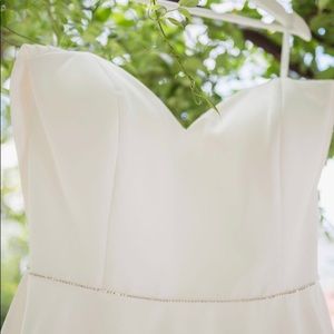 Gorgeous Satin Silk Wedding Dress!